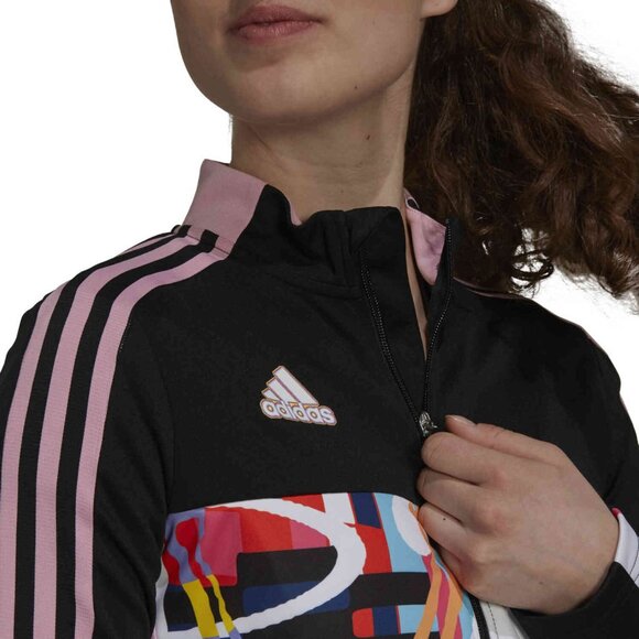 Brand New Women adidas Size XS Tiro Love Unites Track Jacket, BNWT - Picture 5 of 9